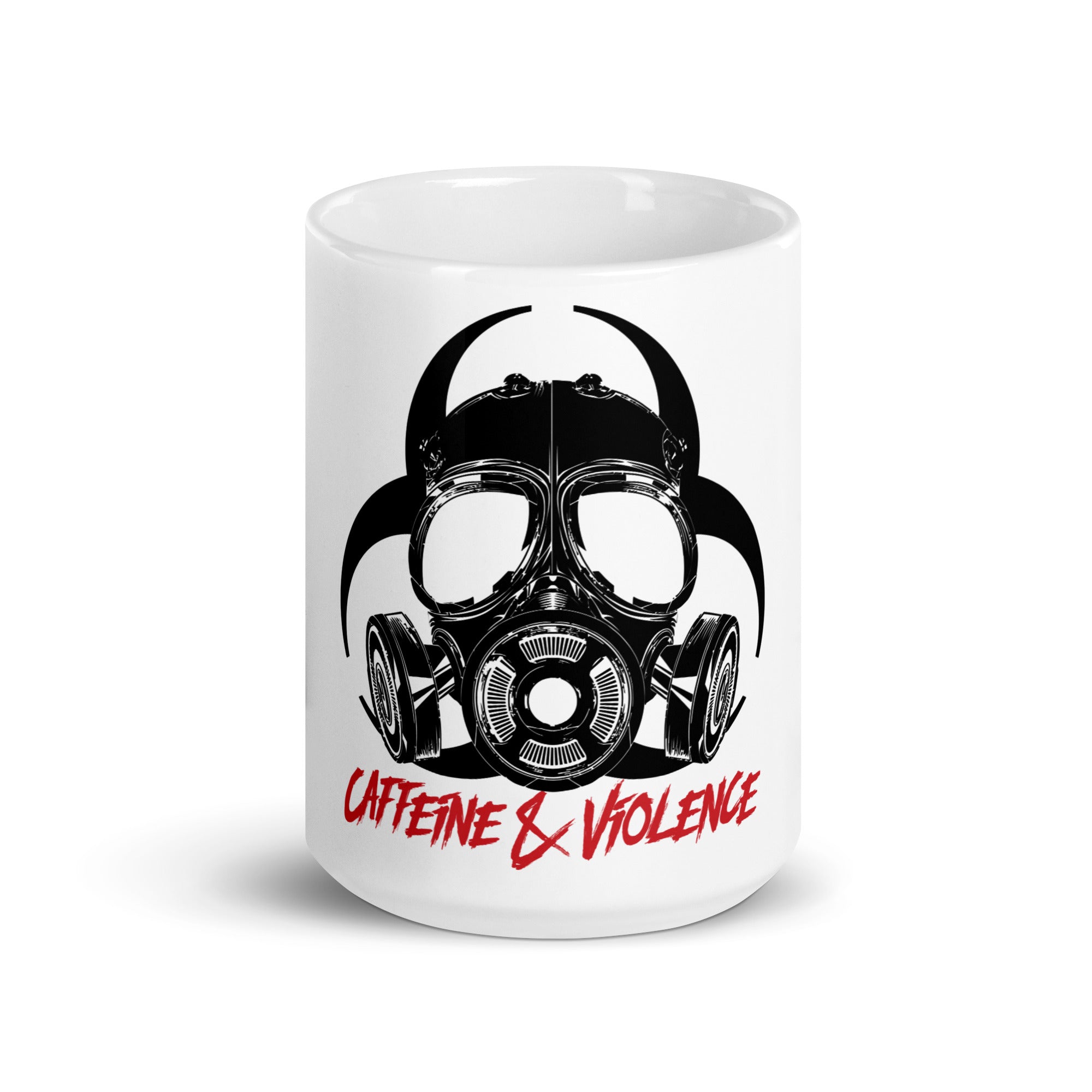 Caffeine & Violence White Mug